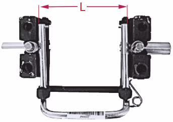 Produktbild: Walterscheid Gestänge ZSB890, Länge 240 mm, für Zugmaul Innenteil Ku 890