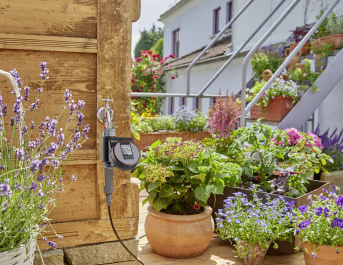 Lifestyle: GARDENA Bewässerungscomputer Bewässerungssteuerung Flex 0,5 bis 12 bar