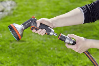 Produktbild: GARDENA Premium Wasserstop Anschluss 19 mm (3/4) für Anschlussgeräte am Schlauchende 18254-20