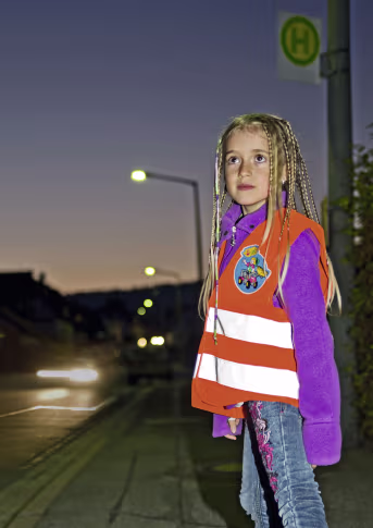 Produktbild: Rolly Toys® Kinderwarnweste RollySafety Vest, Einheitsgröße, für Mädchen und Jungen