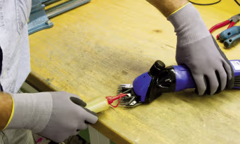 Produktbild: Keron Handschuhe Premium 1 Paar, Nylon-Feinstrick, nitrilschaumbeschichtet
