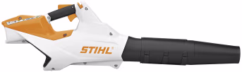 Produktbild: STIHL Akku-Laubbläser BGA 86 in Weiß-Orange mit schwarzem Blasrohr