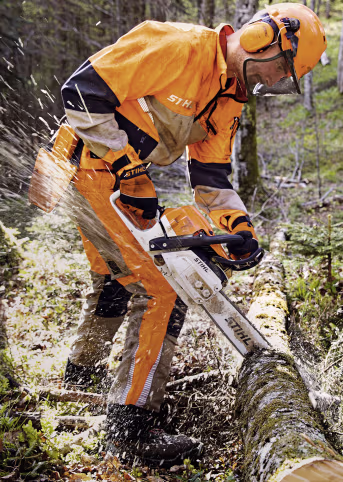 Lifestyle: STIHL Schnittschutzhose Dynamic Vent Schnittschutzklasse 1 (20 m/s) Bundhose
