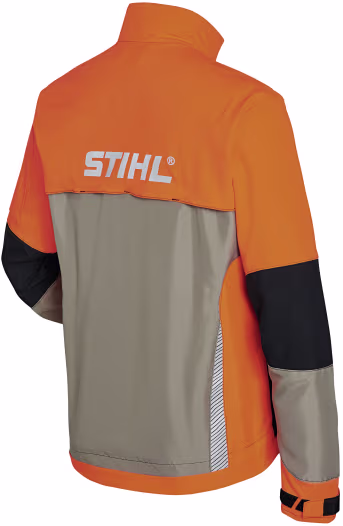 Produktbild: STIHL Forstjacke Dynamic Vent, warnorange, kaki, schwarz