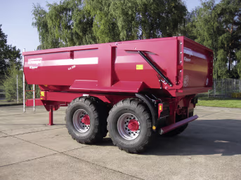 Produktbild: Krampe Wannenkipper Erdbaumulde SK 500 Nutzlast 20 t, Transportvolumen 11,2 m³ Wassermaß, 14,4 m³ SAE 221