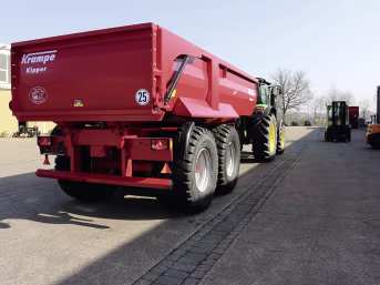 Produktbild: Krampe Wannenkipper Erdbaumulde SK 600 Nutzlast 22 t, Transportvolumen 13,3 m³ Wassermaß, 17,2 m³ SAE 221
