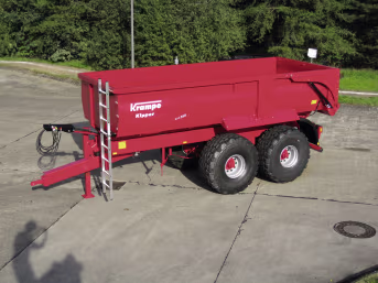 Lifestyle: Krampe Wannenkipper Erdbaumulde SK 550 Nutzlast 22 t, Transportvolumen 12,3 m³ Wassermaß, 15,7 m³ SAE 221