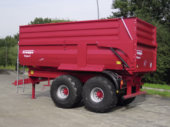 Produktbild: Krampe Wannenkipper Erdbaumulde SK 550 Nutzlast 22 t, Transportvolumen 12,3 m³ Wassermaß, 15,7 m³ SAE 221