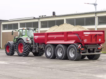Produktbild: Krampe Wannenkipper Erdbaumulde SK 800 Nutzlast 30 t, Transportvolumen 17,7 m³ Wassermaß, 23,0 m³ SAE 221