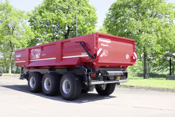 Produktbild: Krampe Wannenkipper Erdbaumulde SK 750 Nutzlast 30 t, Transportvolumen 16,6 m³ Wassermaß, 21,5 m³ SAE 221