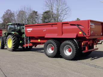 Produktbild: Krampe Wannenkipper Erdbaumulde SK 600 Nutzlast 22 t, Transportvolumen 13,3 m³ Wassermaß, 17,2 m³ SAE 221