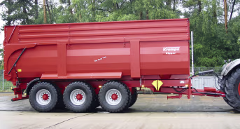 Produktbild: Krampe Wannenkipper Tridem Big Body 800 Nutzlast 22,9 t, Transportvolumen 26,9 m³