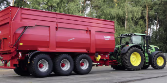 Produktbild: Krampe Wannenkipper Tridem Big Body 800 Nutzlast 22,9 t, Transportvolumen 26,9 m³
