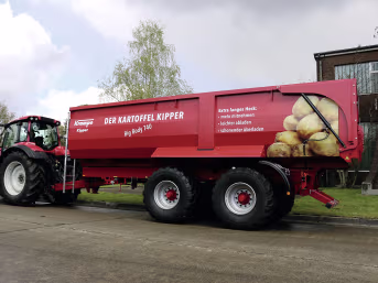 Produktbild: Krampe Wannenkipper Tandem Big Body 740 Nutzlast 17,1 t, Transportvolumen 25,3 m³