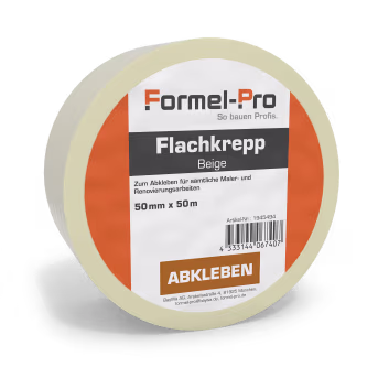 Produktbild: Formel-Pro Flachkrepp-Klebeband Standard