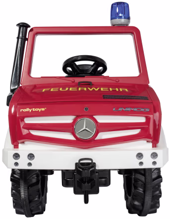 Produktbild: Rolly Toys® Trettraktor Unimog Fire mit Schaltung, Bremse und Blaulicht