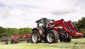 Lifestyle: Massey Ferguson Traktor MF 5709 M 71 kW (95 PS) bei 2.000 min⁻¹