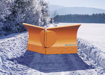 Produktbild: Wiedenmann® Schneepflug Snow Master Vario 3350 mit Gerade-, Schräg-, Keil- und V-Stellung, Federklappen-Funktion
