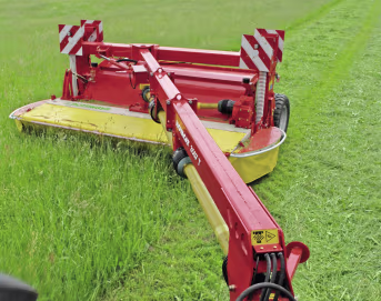 Produktbild: Pöttinger Scheibenmähwerk NovaCat T Unterlenker mit Rohrbügel, Heck