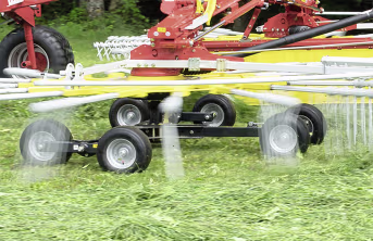 Produktbild: Pöttinger Schwader Top C 2 Kreisel, Schwad mittig, hydraulisch verstellbare Arbeitsbreite