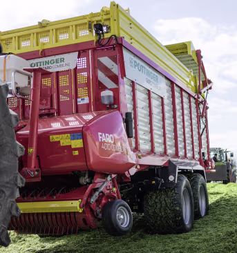 Produktbild: Pöttinger Ladewagen Faro Combiline mit Mehrzweck-Rotor