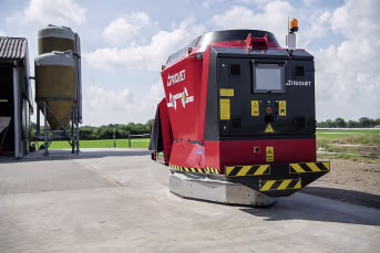 Lifestyle: Trioliet Fütterungsroboter Triomatic WB 2 300 mit Futterküchen