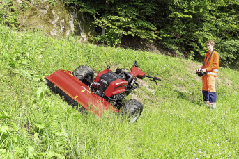 Lifestyle: KÖPPL Einachsschlepper Gekko Benzin, Antrieb hydrostatisch