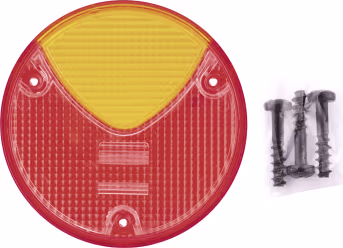 Produktbild: Hella® Lichtscheibe rund, links/rechts, Ø 122,5 mm, für Schlussleuchte