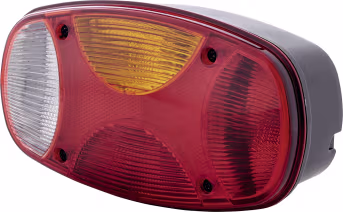 Produktbild: Hella® Schlussleuchte Cargoluna rechts 225 x 122 x 73 mm, Schluss-, Brems-, Blink-, Rückfahrlicht, waagerecht