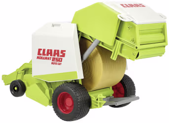 Produktbild: Bruder® Modell Claas Rundballenpresse Rollant 250 mit Rundballen 1:16