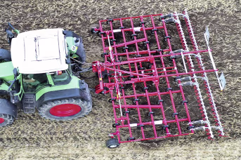 Produktbild: GÜTTLER® Großfederzinkenegge Super Maxx® Bio Dreipunktanbau