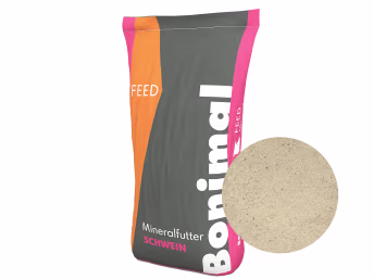 Produktbild: Bonimal FEED Mineralfutter für Schweine als Granulat, Sack mit Produktprobe