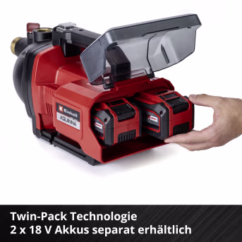 Produktbild: EINHELL Power X-Change Akku-Gartenpumpe AQUINNA 36/30