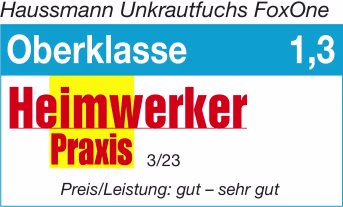 Detailbild: Haussmann UnkrautFuchs – FoxOne Unkrautvernichter biologische Unkrautbekämpfung & Dampfreiniger – 2in1