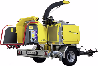 Produktbild: TS INDUSTRIE® Häcksler WS/20 DT bis max. 200 mm, Diesel-Motor 42 kW (56 PS)