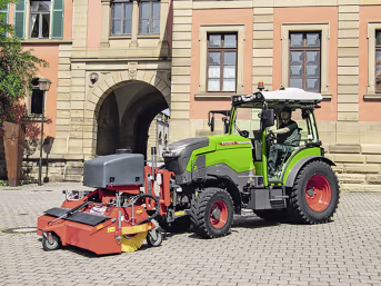 Produktbild: Fendt Elektro-Traktor e100 V Vario 55 kW