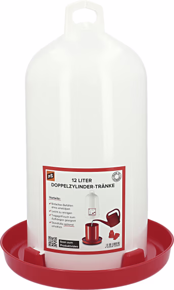 Produktbild: Stükerjürgen Geflügeltränke 12 l mit Doppelzylinder