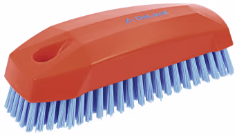 Produktbild: DeLaval Nagelbürste rot, blau 115 x 40 mm