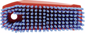 Produktbild: DeLaval Nagelbürste rot, blau 115 x 40 mm