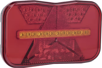 Produktbild: LED-Schlussleuchte Rio II links, 12 V, Schluss-, Brems-, Blink-, Standlicht