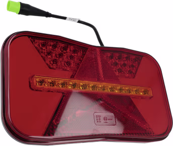 Produktbild: LED-Schlussleuchte Rio II rechts, 12 V, Schluss-, Brems-, Blink-, Standlicht