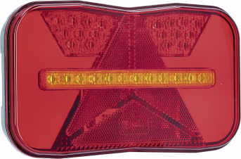 Produktbild: LED-Schlussleuchte Rio II rechts, 12 V, Schluss-, Brems-, Blink-, Standlicht