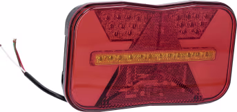 Produktbild: LED-Schlussleuchte Rio II links, 12 V, Schluss-, Brems-, Blink-, Standlicht