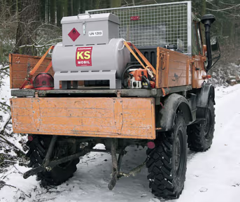 Produktbild: Cemo Tankanlage KS mobil 90 l, für Benzin, Öl-/Benzin-Mischungen, mobil, Handpumpe, 8840