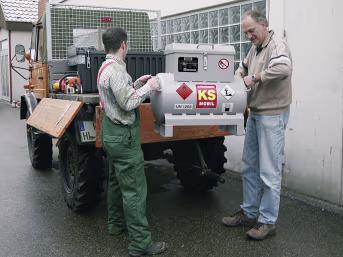 Lifestyle: Cemo Tankanlage KS mobil 90 l, für Benzin, Öl-/Benzin-Mischungen, mobil, Handpumpe, 8840