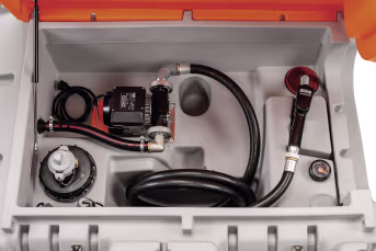 Produktbild: Cemo Tankanlage Cube Outdoor Basic 980 l, für Diesel, stationär, 230 V-Pumpe, mit Deckel, 11629