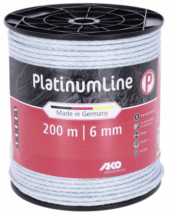 Produktbild: Ako Elektroseil PlatinumLine weiß, blau