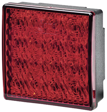 Produktbild: Hella® LED-Schlussleuchte links/rechts 80 x 80 x 33,7 mm, Schluss-, Bremslicht