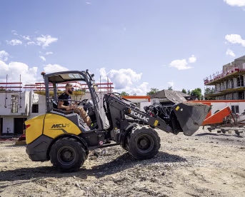 Produktbild: MECALAC Radlader MCL4, Hubkraft 2.025 daN