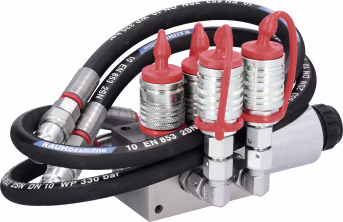 Produktbild: Zusatzsteuerventil 12 V DC, 6/2 Wegeventil -TB-, Grundventilausführung, inkl. Elektroeinheit und Wippschalter